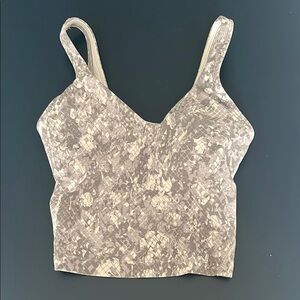 Lululemon patterned align top